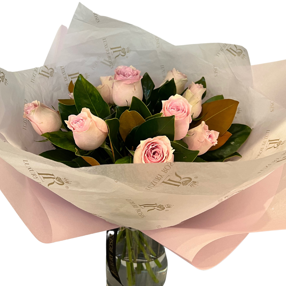 MOTHER'S DAY PINK ROSES BOUQUET